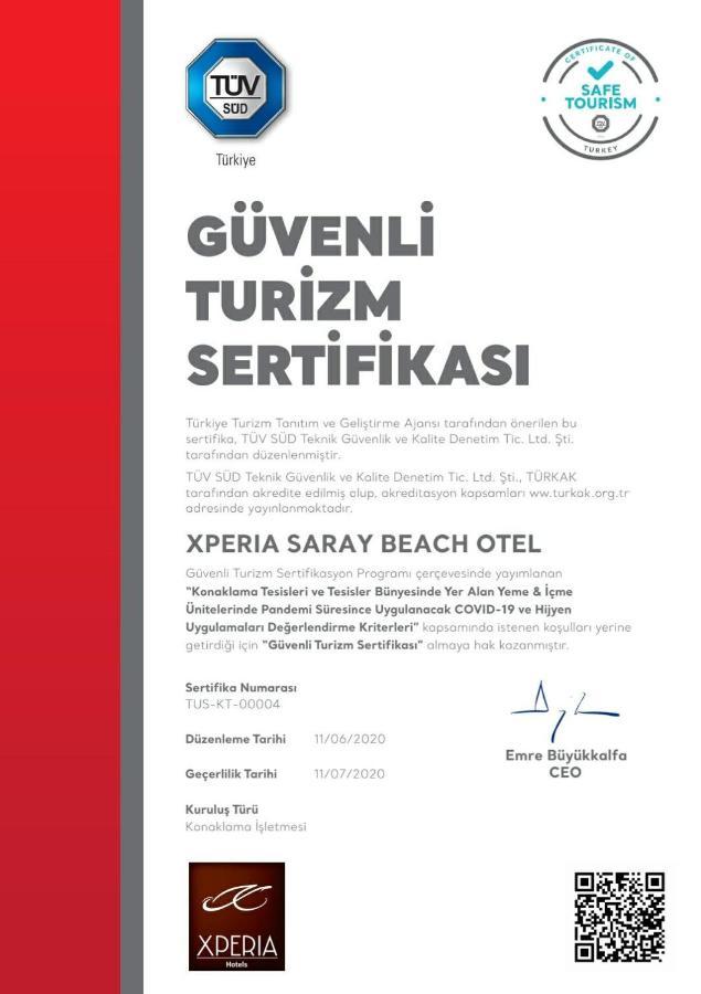 Xperia Saray Beach Hotel Alanya Bagian luar foto